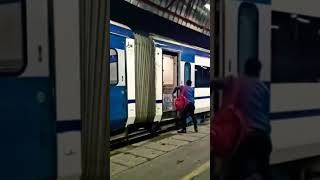 Door automatic close & open Vande Bharat express....  #railwaystation #short #trains #video #spot
