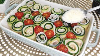 Zucchine a crudo in forno! Se avete le zucchine dovete fare questa deliziosa ricetta sana! 😋