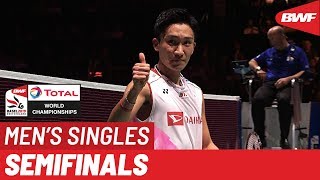 SF | MS | Kento MOMOTA (JPN) [1] vs. SAI PRANEETH B. (IND) [16] | BWF 2019