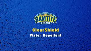 Damtite ClearShield Water Repellent Sealer on Concrete Roofs or Brick Walls