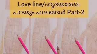 Heart Line Part-2 ജീവിതവിജയത്തിന് ഇതറിഞ്ഞിരിക്കണം💯 Palmistry -15#viral #palmistry #hastrekha