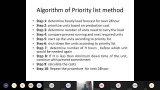 PSOC-unit commitment by priority list method and dynamic programming