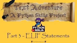Coding: Text Adventure part 3
