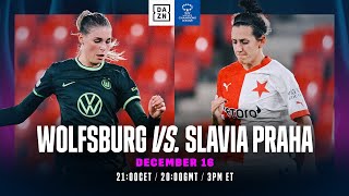 VfL Wolfsburg - Slavia Praha | UEFA Women's Champions League, Spieltag 5 Ganzes Spiel