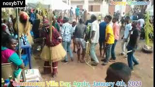 Umunnowu Villa,Agulu Day, January 4th, 2021.. #masquerades