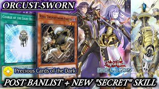 ORCUST ft. Lightsworn POST BANLIST + UNKNOWN Skill: Precious Cards of The Dark [DUEL LINKS]