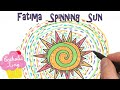 How To Draw Miracle Of The Sun From Fatima For Catholic Kids