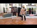 Susan Graver Weekend Printed Manhattan Twill Zip-Front Bomber Jacket on QVC