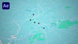 I Animated My Driving Routes in Adobe After Effects | GEOlayers 3