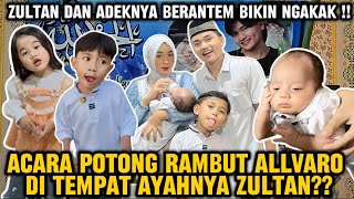 VLOG ACARA ALLVARO POTONG RAMBUT DI TEMPAT AYAH ZULTAN‼ | Yogafamilly