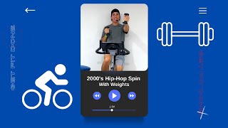 2000's Hip-Hop Spin Class With Weights - 30 Minutes | Get Fit Done