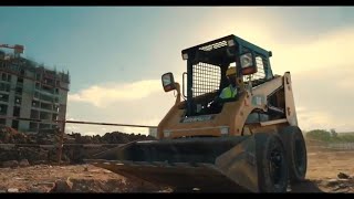 Your ideal work-site solution-- the CAT 216B3 Skid steer loader