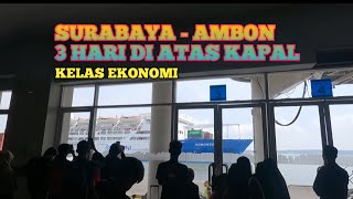 KAPAL PELNI INI BISA BAWA KENDARAAN | Trip KM DOBONSOLO Surabaya - Ambon