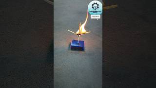 Amazing matchstick experiment with two stick no glue #trendingshorts #ytshorts