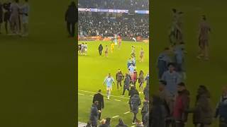 HAALAND AND LO CELSO SQUARE UP TO EACH OTHER AFTER FINAL WHISTLE: Manchester City 3-3 Tottenham