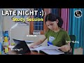 Late Night Study Vlog 🌙📚 : Midnight Motivation 🌟| Himani Sharma