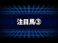 【2025東京新聞杯】1週前考察｜有力馬や巻き返しが可能な3頭をピックアップ！その他有力馬も解説！