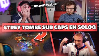 STREY RÉAGIT AU MOVE DE CAPS EN RANKED - Best Of LoL #899 Réactions