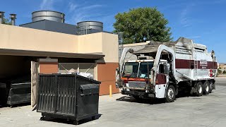 Burrtec Wittke Frontloaders on Commercial Trash