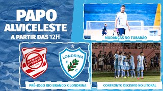 Pré-jogo Rio Branco x Londrina pelo Paranaense 2025; prováveis escalações. arbitragem e retrospecto