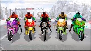 Bike Race 3D - Moto Racing - Gameplay Android game - Amazing racing game