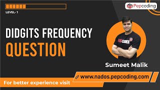 Digits Frequency | Question