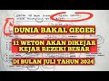 weton ini akan dihantam REZEKI besar diawal bulan Juli tahun 2024, RAMALAN PRIMBON JAWA