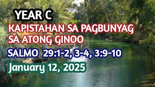 SALMO 29: BENDISYONAN SA GINOO OG KALINAW ANG IYANG LUNGSOD. | Enero 12, 2025