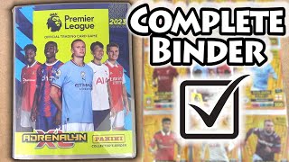 COMPLETE Panini ADRENALYN XL 2023 Premier League Collection | Full Binder Update | All Golden Baller