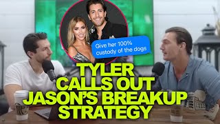 Bachelorette Star Tyler Cameron Calls Out Jason Tartick For Not Cutting Ties W/ Ex Kaitlyn Bristowe