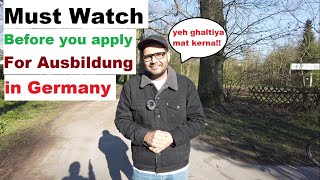 Never Do These Mistakes in Your Ausbildung (Vocational Training) in Germany (Urdu)