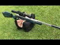 custom weihrauch hw97k air rifle outdoor 50m coin shot first time kill