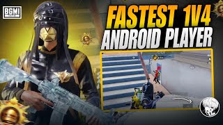 Fastest Android Player 🔥🔥 KenrX Dominating In Conqueror Pushing Lobby | BGMI