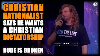 famous christian nationalist Calls For A Christian Dictator