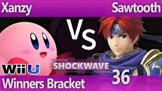 SW 36 Wii U - Xanzy (Kirby) vs Sawtooth (Roy) - Winners Bracket