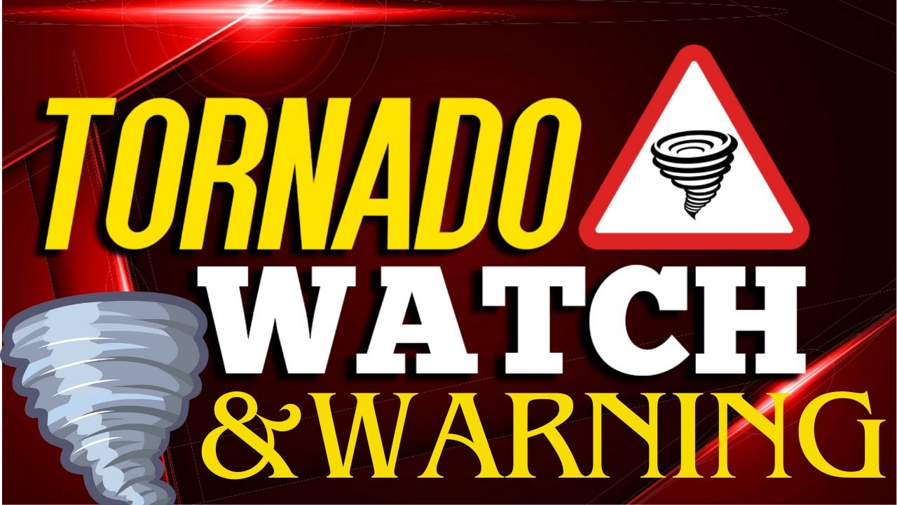 Tornado Watch And Tornado Warning Differences - YouTube