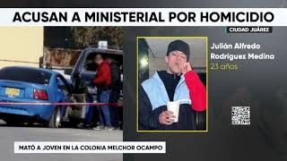 Acusan a ministerial por homicidio de joven