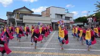 【4ｋ】とらっくよさこい　よさこい四万十2018　中村駅 truck yosakoi