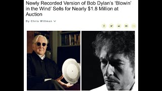 Bob Dylan Rare Recording Sells for $1.8 Million Dollars. Engineer Mike Piersante @  Sunset Sound