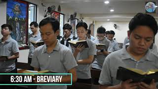 Claretian congregation (One day in Claret Seminary)