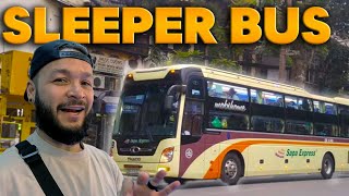 We rode the INFAMOUS sleeper bus from Sapa to Hanoi, Vietnam 🇻🇳