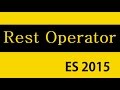 ES6 and Typescript Tutorial - 13 - Rest Operator