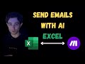 How to send Emails using AI through Excel (full tutorial)