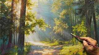 "Morning Joy" Acrylic painting. Artist - Viktor Yushkevich. #186