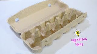 4 FUN THINGS TO MAKE WITH EGG CARTONS!