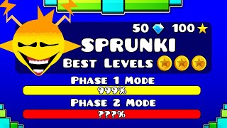 JUGANDO SPRUNKI PERO EN GEOMETRY DASH