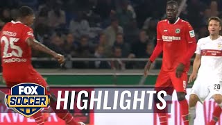 Hannover 96 vs. VfB Stuttgart - 2015–16 Bundesliga Highlights | FOX SOCCER