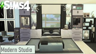 STYLISH Studio Apartment \\\\ Newcrest Apartment Complex part 3 |Sims 4 Speed Build