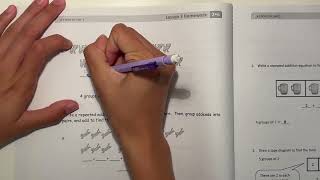 Eureka Math Grade 2 Module 6 Lesson 3 | #mathwithaubrey #homework