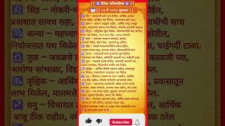 आजचे राशीफल | 22 May 2026| तुमचं भविष्य काय सांगतं! ✨